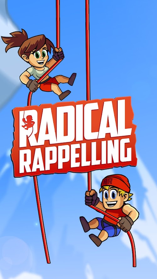 Radical Rappelling gameplay screenshot 1