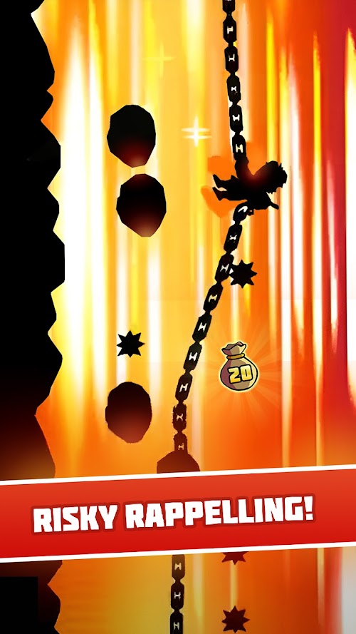 Radical Rappelling gameplay screenshot 4